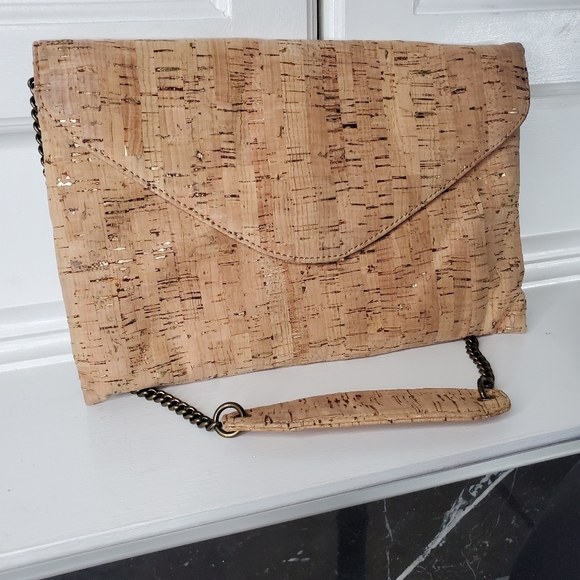 J CREW CORK CLUTCH AND MATCHING BELT SET - Picture 3 of 9